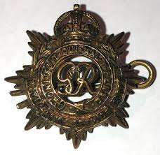 Original Royal Army Service Corps Cap Badge Emblem - Etsy