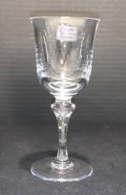 Set of 4 Full Lead Crystal Sherry Glasses - Whitefriars, England | eBay