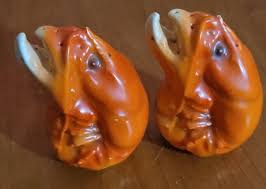 Antique Royal Bayreuth Lobster Set of Salt & Pepper Shakers ...