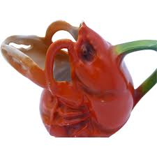 Royal Bayreuth Bavaria Lobster Butter Pitcher. For Sale at ...