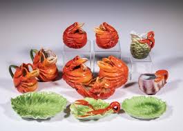 Lot - ROYAL BAYREUTH LOBSTER DISHES