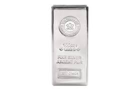 Buy RCM 100 oz Silver Bars | Buy Silver Bars | KITCO