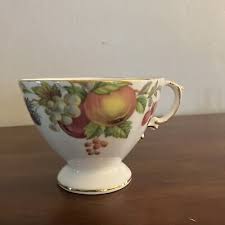 Oakley China Ltd Fine Bone China Gorgeous Teacup & Saucer Gold Trimmed Preowned. | eBay