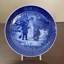 1985 Royal Copenhagen The Snowman Annual Christmas Plate ...