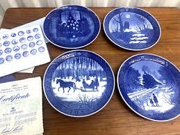 Vintage Royal Copenhagen Christmas Plates 1966-1990 | eBay
