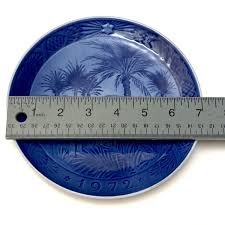 Royal Copenhagen Denmark 1972 IN THE DESERT Osterland Blue ...