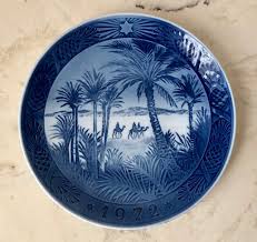 Danish Christmas Collectible Plate - 1972 Royal Copenhagen ...