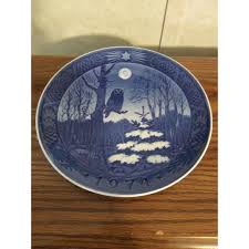 Royal Copenhagen 1974 Christmas Plate "winter Twilight" 7 1 ...