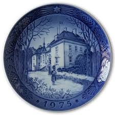 Marselisborg Palace 1975, Royal Copenhagen Christmas plate ...