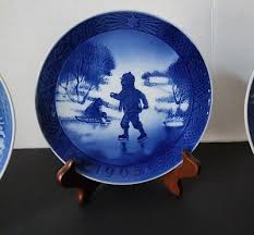 Royal Copenhagen Kai Lange 1972, 1970, 1965 Set Of 3 Christmas Plates | eBay