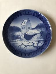 1966 Royal Copenhagen Memorial Porcelain Plate Denmark 7” | eBay