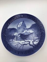 Vintage Royal Copenhagen 1960's Holiday Plates | Choose From: 1964, 1965, 1966, 1967, 1968, 1969 | Kai Lange Julet - Etsy