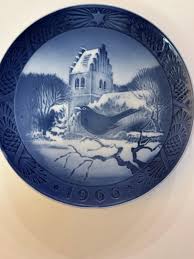 1966 Royal Copenhagen Christmas plate, | Mercari