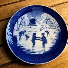 Royal Copenhagen 1989 Christmas Plate - Etsy