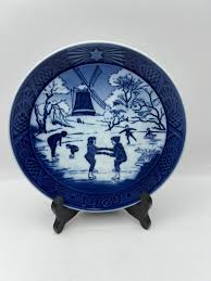 Royal Coppenhagen Porcelain Christmas Collector Plate - 1989 ...