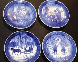 Syracuse China the American Scene Set of Five 1st Edition Plates - Etsy