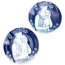 Royal Copenhagen Mother's Day 79'-80'. For Sale at Ruby Lane