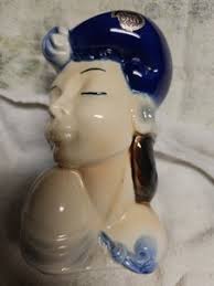 Royal Copley Head Vase | eBay