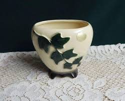Mid-century Royal Copley Ivy Leaf Footed Planter - Etsy