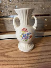 Vintage Royal Copley Porcelain Vase with Vibrant Floral ...