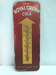 Sold at Auction: Vintage Royal Crown Cola Metal Outdoor ...
