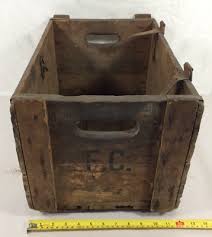 Antique Falls City Louisville KY Ice & Beverage Brewing Co Vtg Wood Crate Box | eBay Australia