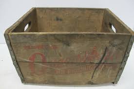 Antique Milk Dairy Wooden Box Crate~Queensboro Farm Products~Advertising~USA | eBay