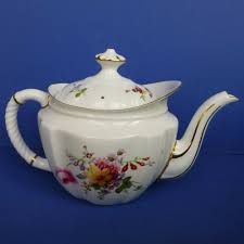 Royal Crown Derby Small Teapot - Posies