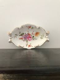 Royal Crown Derby Trinket Dish Flowers English Vintage - Etsy