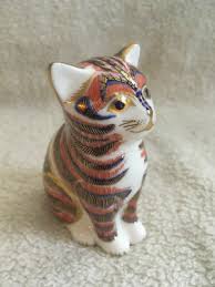 Royal Crown Derby Imari Paperweight - Small Sitting Cat - 3 ...