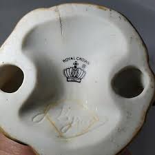 Vintage Royal Crown Ceramic Owl Figurine Signed J. Byron | eBay