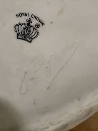 Vintage Royal Crown Ceramic Duck Signed J Byron Arnart Hand painted Circa 1980's | eBay