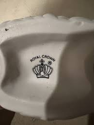 ROYAL CROWN CERAMIC 2.5” X 4.5” SWAN FIGURINE (SF270) | eBay