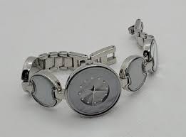 Vintage DKNY Women's Wrist Watch, Linked Disk Design ...