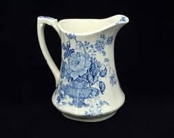 Vintage Old Castle by Barratts Creamer Milk Jug England Red Pink Transferware Staffordshire - Etsy Canada