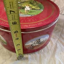 64oz Hans Christian Andersen Cookies &Red Round Tin ...