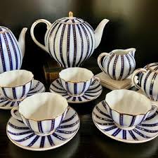 Blue Danube Tea Set - Etsy New Zealand