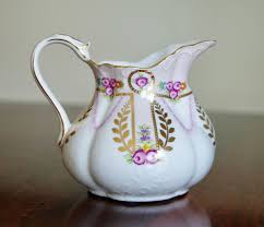 Vintage Royal Danube Pitcher with Silk Lavender Real Touch Rose Arrangement | eBay