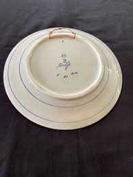 Antique Royal Delft De Porceleyne Fles Vintage Wall Plate 9 ...