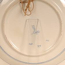 Royal Delft Portrait Plate Frans Hals Cabinet plate Blue and ...