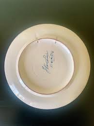 Italian Provincial Deruta Hand Painted Faience Pottery Wall ...