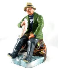 Royal Doulton Figurine: the Good Catch, Bone English China ...