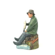 Royal Doulton Figurine Fisherman "A Good Catch" HN2258 1965 ...