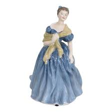 Royal Doulton Adrienne Hn2304 Bone China Porcelain Figurine | Chairish
