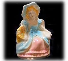 Vintage USA Shawnee Pottery Colonial Lady Planter 6/6 Pink ...