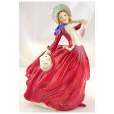 Royal Doulton Porcelain Figurine- Autumn Breezes. For Sale ...