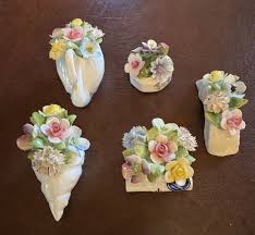 Vintage Royal Doulton Aynsley mini flower vases set of 5 | eBay