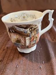 ROYAL DOULTON PETER RABBIT WINTER BEAKER MUG MINT CONDITION ...