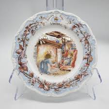 Vintage 1982 Royal Doulton Brambly Hedge WINTER Jill Barklem ...