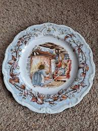 Royal Doulton, Brambly Hedge, Winter Plate 20.5cm Diameter ...